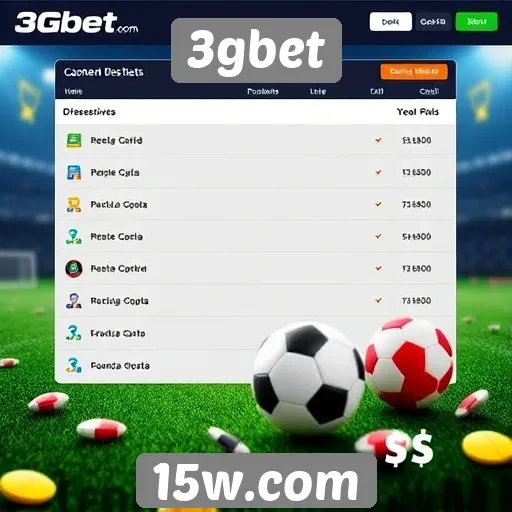 Opções de pagamento disponíveis no 3gbet