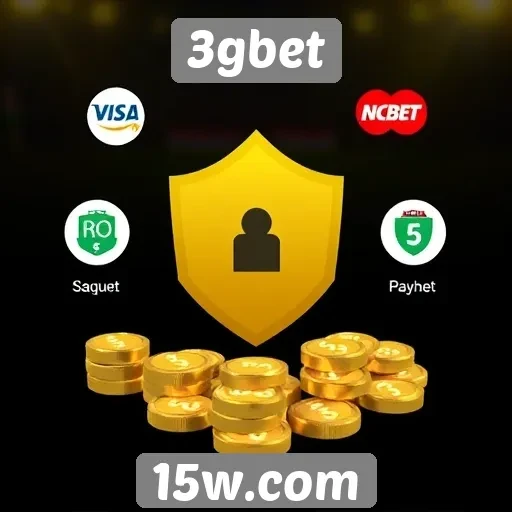 Métodos de pagamento e saque no 3gbet